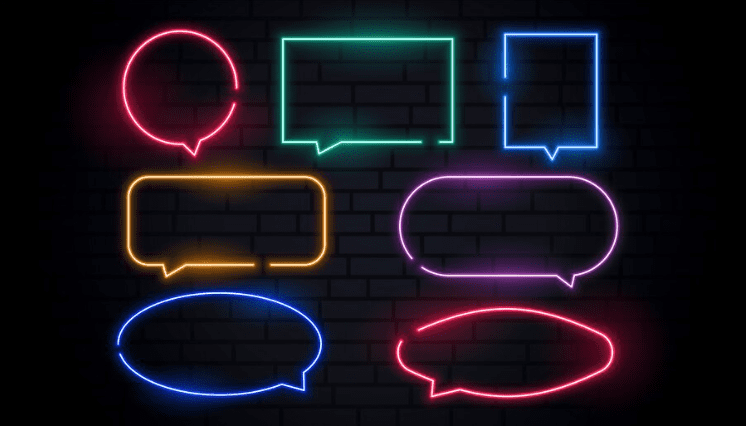 Inspirasi Bentuk Neon Box