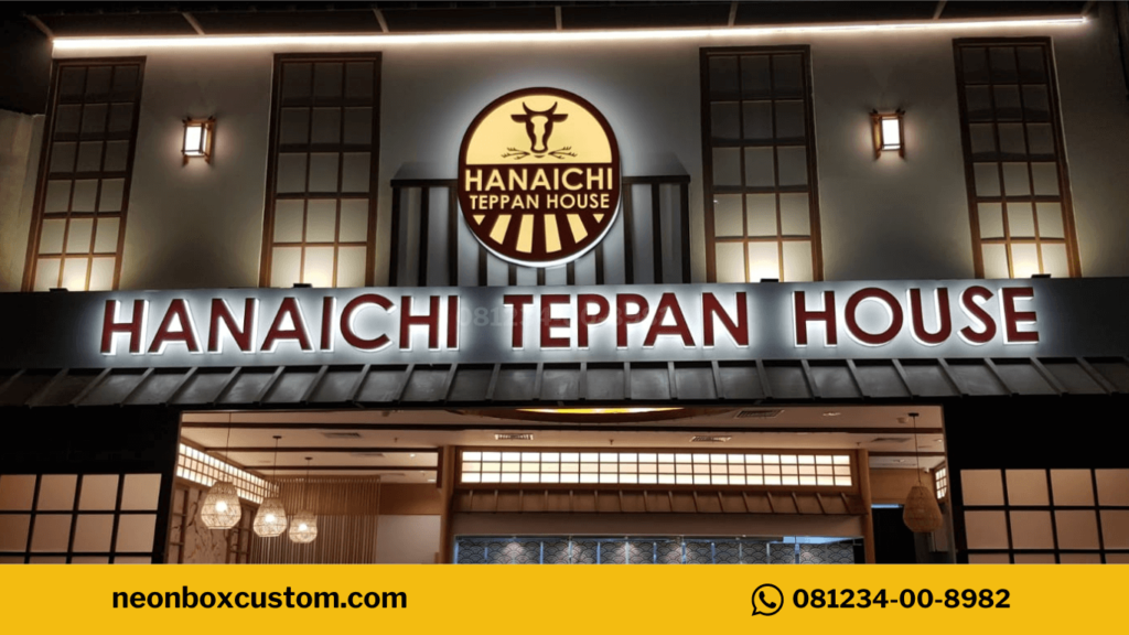 Neon Box Akrilik Tangerang, Pencahayaan yang Memukau