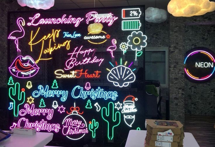 Bahan Neon Box Akrilik Yang Tahan Lama