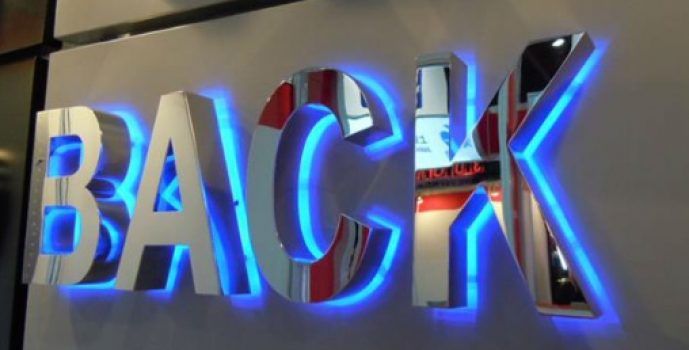 Huruf Timbul Neon Box Papan Nama, Branding yang Berkesan