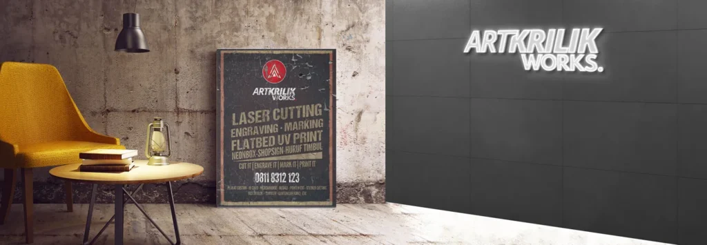 Neon Box Akrilik Bandung, Kreasi Unik dan Menarik