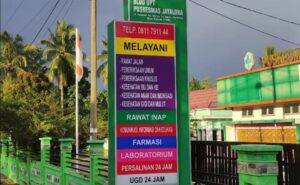 Neon Box Puskesmas: Memudahkan Pencarian dengan Desain Menarik